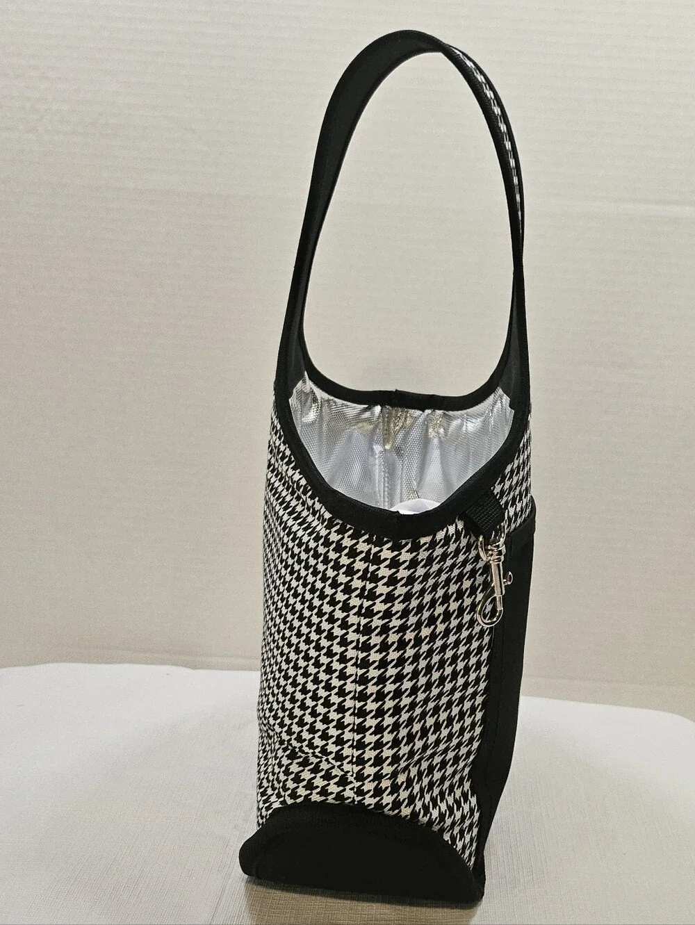 Disney Logo Wine Tote Bag with Front Pocket